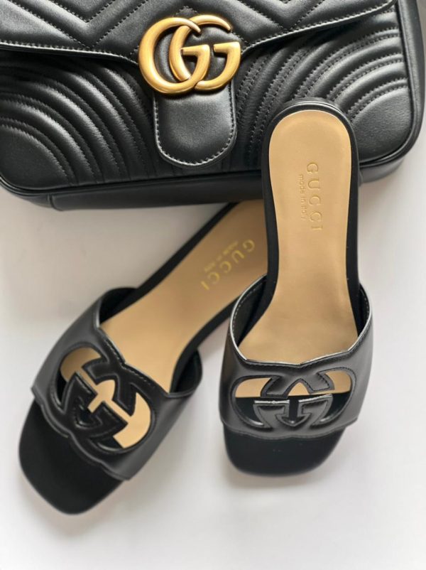 price and purchase GUCCI Openwork GG detail mules for women