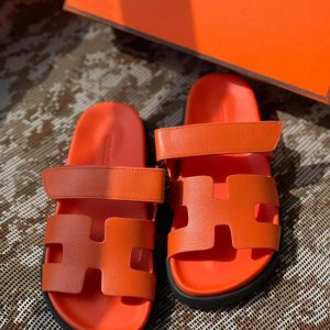 First copy LEATHER CHYPRE SLAVE SANDALS